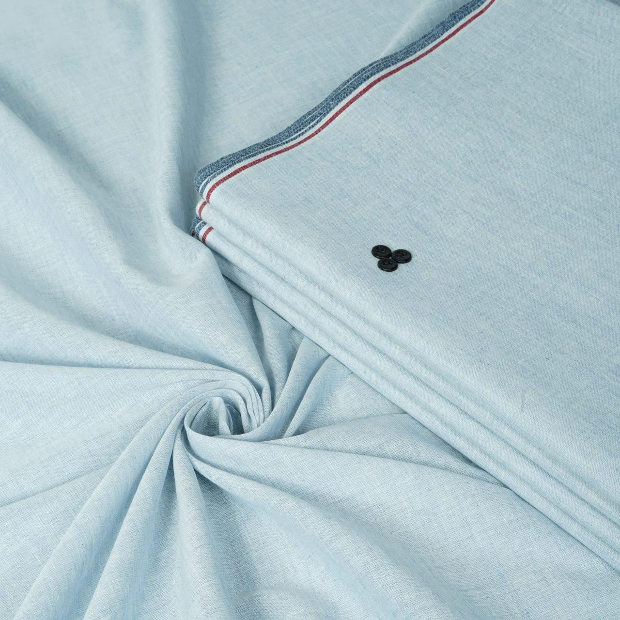 Light Blue Kamalia Khaddar | 100% Pure Handwoven Fabric | Ultra Premium Heritage Collection | Since 1983 🩵🧵👑🇵🇰B-7