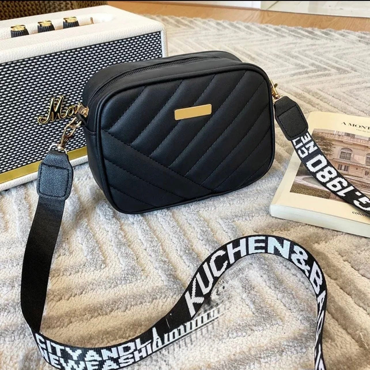 🖤👜✨ Black Leather Handbag for Girls – Classic & Premium Everyday Purse 💼🌟