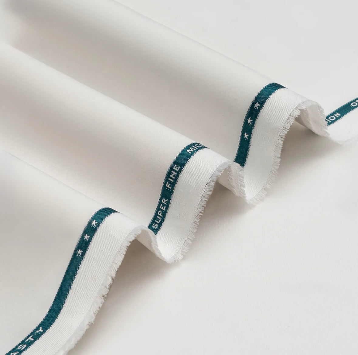 ✨ Premium Off-White Super Fine Suiting Fabric – Unstitched Elegance