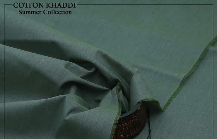 Emerald Sultan – Green Kamalia Khaddar | 100% Pure Handwoven Fabric | Royal Heritage Collection | Since 1983 👑🧵💚R-16