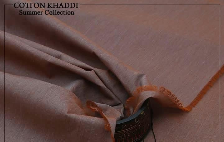 Brown Kamalia Khaddar – 100% Pure Handwoven Fabric | Timeless Heritage Collection | Since 1983 🤎🧵🏛️R-9